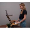 UNHO Adjustable standing laptop desk stand, Made in USA