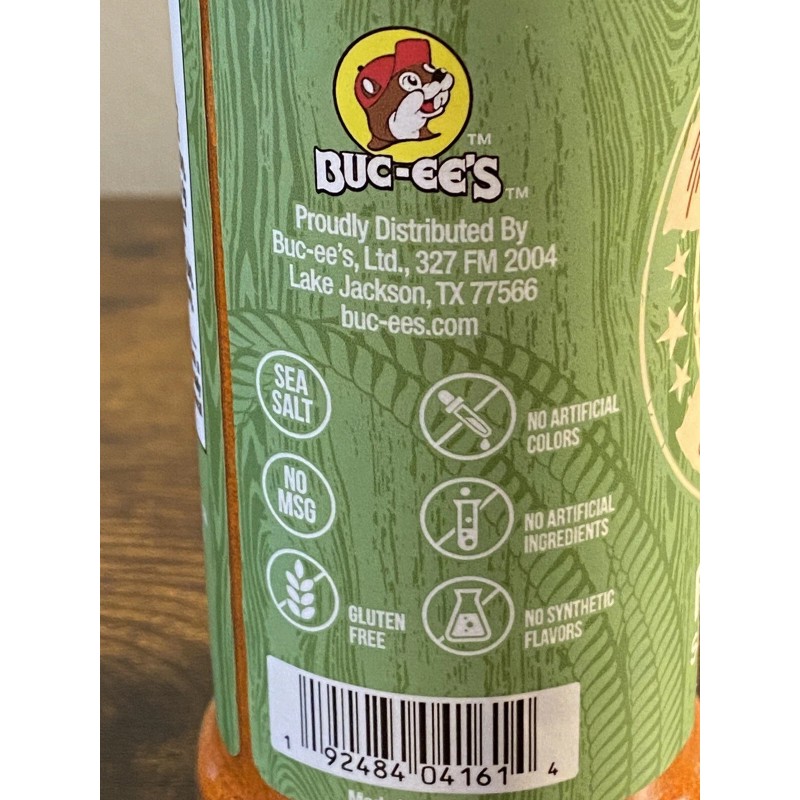 Buc-ee's Bucees Texas Round Up Fajita Seasoning 5 Oz Shaker