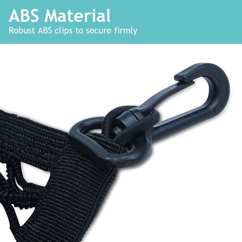 BestEvMod for Mach E Accessories Envelope Style Trunk Cargo Net