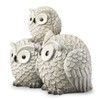 Garden Items Owls Garden Statue, one Size, Light Gray