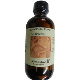 OliveNation Peanut Butter Flavor - 8 ounces - Kosher - PG Free - Premium Quality Flavoring for Baking