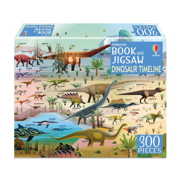 Book and Jigsaw Dinosaur Timeline (Usborne Book and Jigsaw)