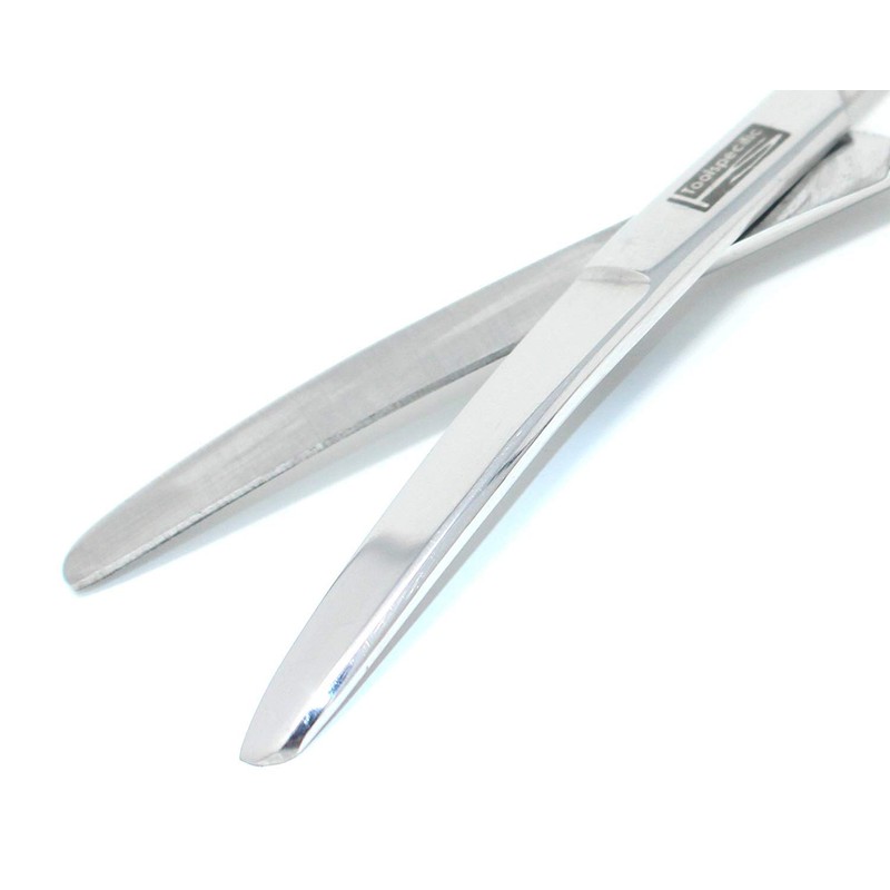 6" Stainless Steel Scissors, Curved Blades, Blunt Tips, Toolspecific