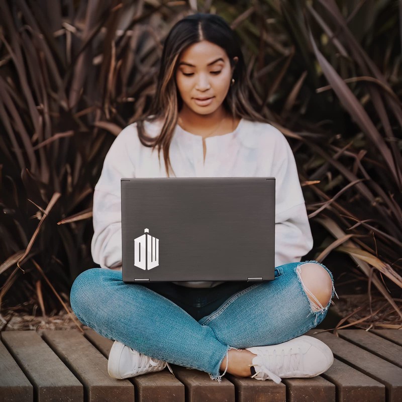 DW Police Box Sticker Decal Notebook Car Laptop 3.5" x