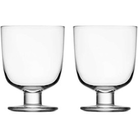 [Legally Imported Product] iittala Lempi Glasses Clear 11.5 oz [34cl] [2 Pack]