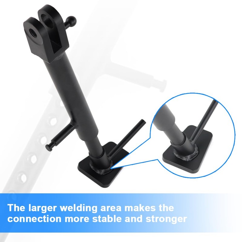 Mantt Adjustable 3'' Kickstand Side Stand Fit for Versys 650