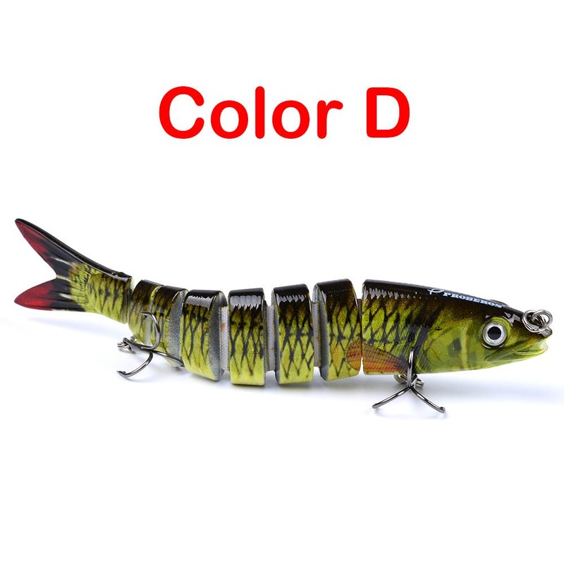 CHSEEO 1PC Multi-jointed Fishing Lure Hard Bait Fishing Hooks Multi-segments
