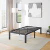 Furnitui 16 Inch High Metal Twin XL Bed Frames, Platform