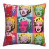 The Beach Stop Colourful Pop Art Marilyn Monroe Cushion Cover
