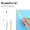 EasyHonor Folding Toothbrush - Soft Potable Travel Size, Individually Wrapped