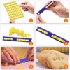 1 Set Cookie Mould with Number and Alphabet Stamps, Reusable