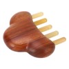 Rosewood Meridian Comb Wide Comb Teeth Reduce Stress Wooden Scalp