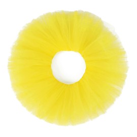 Durio Tulle Skirt Women's Tutu Skirt Short 50s Rockabilly Skirt Tutu Petticoat Carnival Costume Cosplay Party, yellow