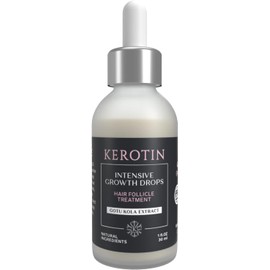 K Kerotin Suero Para El Crecimiento Del Cabello Con Aceite De Ricino Para La Caída Del Cabello En Mujeres, Bloqueador De Dht, Promueve El Cuidado Del Cuero Cabelludo Y Cabello Más Grues