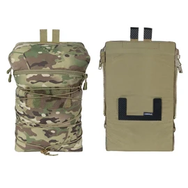 IDOGEAR Tactical Hydration Pack for 2L Hydration Water Bladder Outdoor Hiking Airsoft Water Bladder Carrier for Vest JPC2.0 Backpack(Multi-camo)