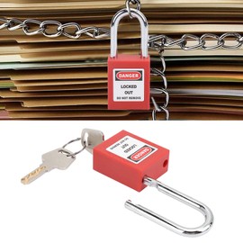 Lock Out Tag Out Padlocks Set, Practical Lockout Tagout Safety Padlock for Lockout for Equipment Maintenance for Shutdown for Corporate Management