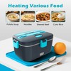 COZYEXPERT Electric-Lunch-Box-Heated-Food-Warmer 100W Heating Lunchbox for Adults 1.8L Portable Food