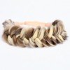 Gledola Messy Synthetic Hair Braided Headband Classic Chunky Wide Braided