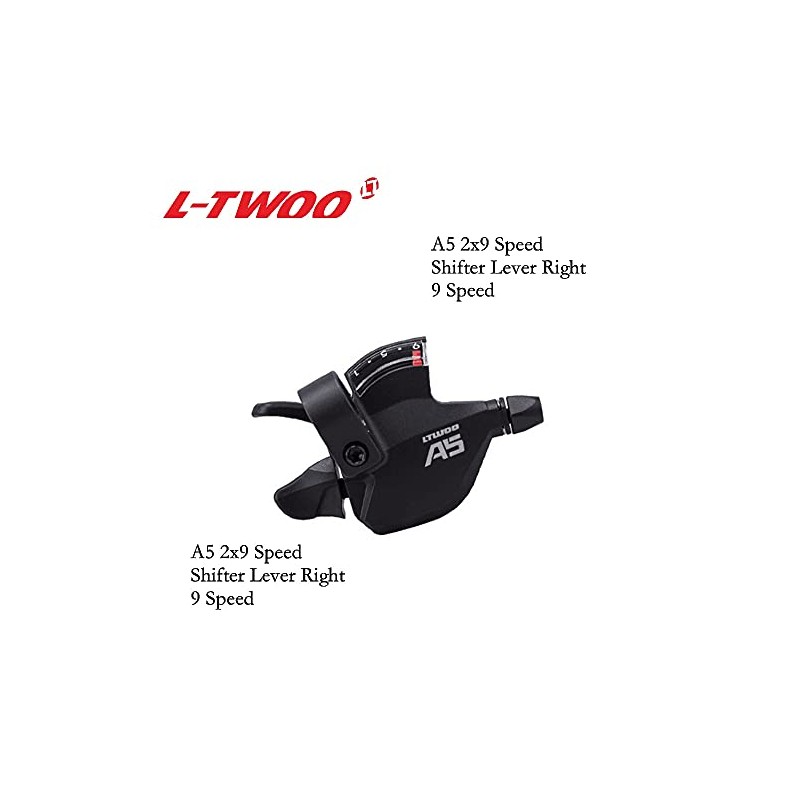 CNCLOL Gear Lever, Bicycle Rear Derailleur 9 Speed Set for