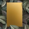 25 DIN A4 Paper Sheets, Plano Sheet, Gold Metallic, 225