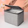 Mingting Die Cut Storage Box,Die Cut Storage Organizer,Fully-Padded Inside with