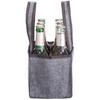 Brandsseller Men's Handbag Bottle Carrier Shopping Bag Storage Bag Felt