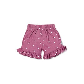 Sterntaler Swimming Shorts Flowers - Swimming Trunks Girls with Valances - Swimming Trunks Girls with Cord and UV Protection 50+ - Swimming Shorts Children, purple