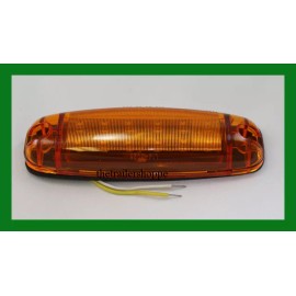 Kaper II Marker Clearance Surface Mount 12 Amber LED Light 5-7/8" X 2" -L14-0026A