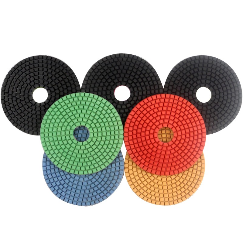 Konfor 125mm Diamond Polishing Pad Stone Polishing Pad Disc for