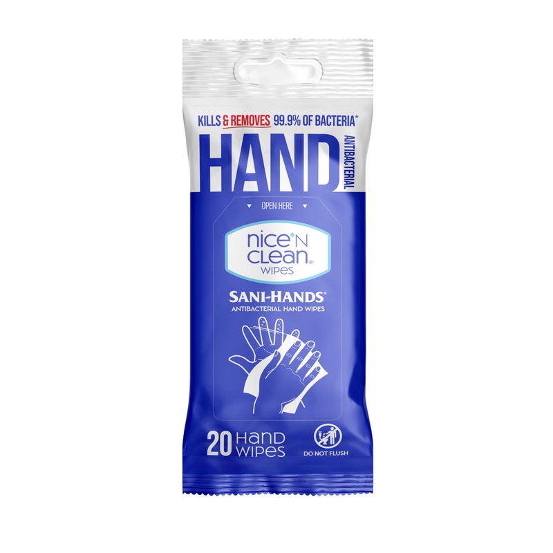 Nice 'N Clean Sensitive Skin Wet Hand Wipes Infused with