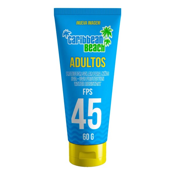 Protector Solar Caribbean Beach Fps 45 Piel Mixta 60g