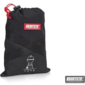 BARTSTR BBQ Grill Cover Heavy Duty, Weatherproof, UV-Protected Up 28” Diameter(S1345
