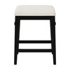Hillsdale, Arabella Wood Backless Counter Height Stool with Tapered Legs,