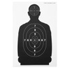 50 Pack Paper Shooting Targets for The Range, Pistol Practice,