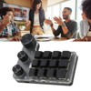 12 Keys Mechanical Keyboard Bluetooth USB Connection Mini Portable Programmable