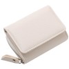 RRANCharltu Women's Small Leather Purse with Zip Coin Compartment Card
