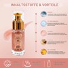 Bronzer Highlighter Oil SPF45, Bronzer Shimmer Body Oil with Glitter