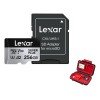 Tarjeta De Memoria Lexar 1066x Microsdxc 256gb Celular Dron