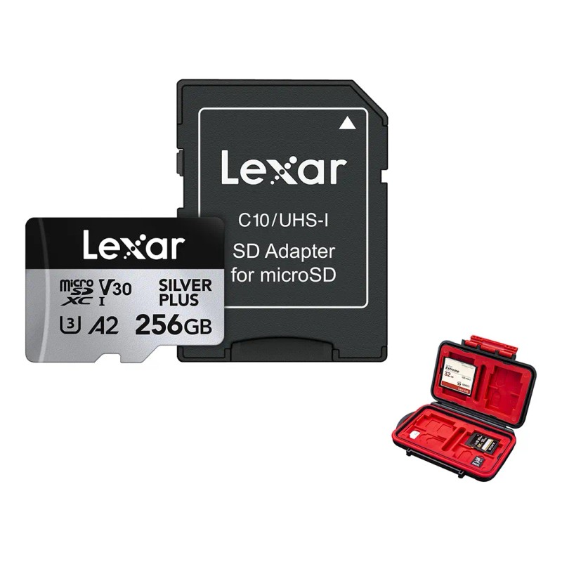 Tarjeta De Memoria Lexar 1066x Microsdxc 256gb Celular Dron