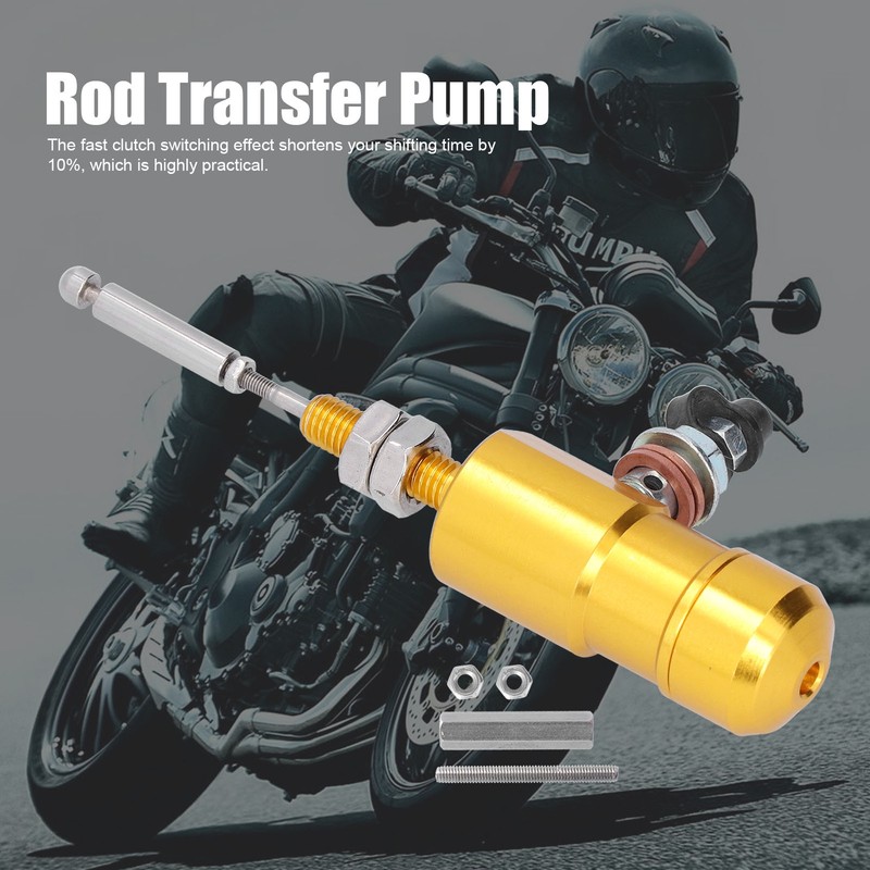 M10x1.25mm Universal Motorcycle Hydraulic Clutch Efficient Transfer Pump Master Cylinder