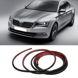 Car Seal Strip, Black Rubber Sunroof Seal 5N0877459A Car Sealing Strip Replacement, Compatible with Seat