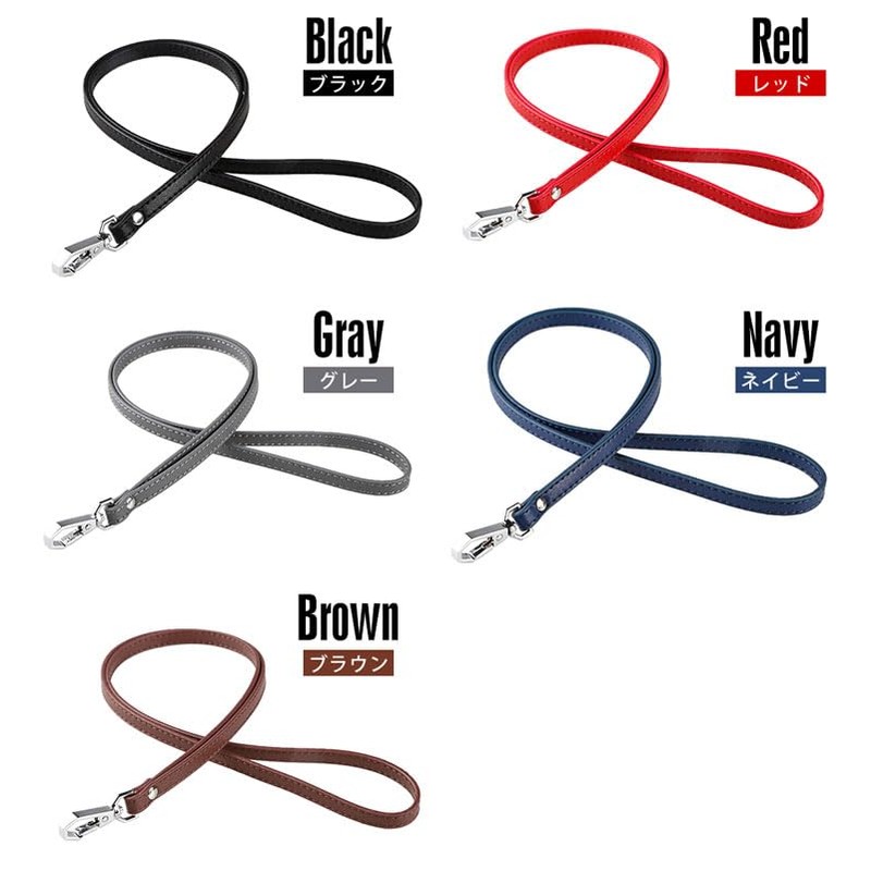KOYOKOMA Neck Strap, Microfiber Leather, Employee ID Card, Men's, Women's,