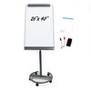 A AIRLLEN Mobile Whiteboard Flipchart Easel Mobile Dry Erase Board