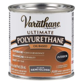 Varathane Oil-Based Ultimate Polyurethane, Half Pint, Semi-Gloss Finish