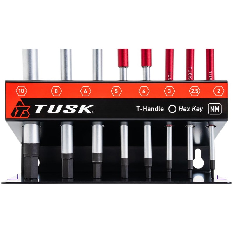 TUSK Spinning 3 way Speed Handle Hex Wrench Set 2mm,