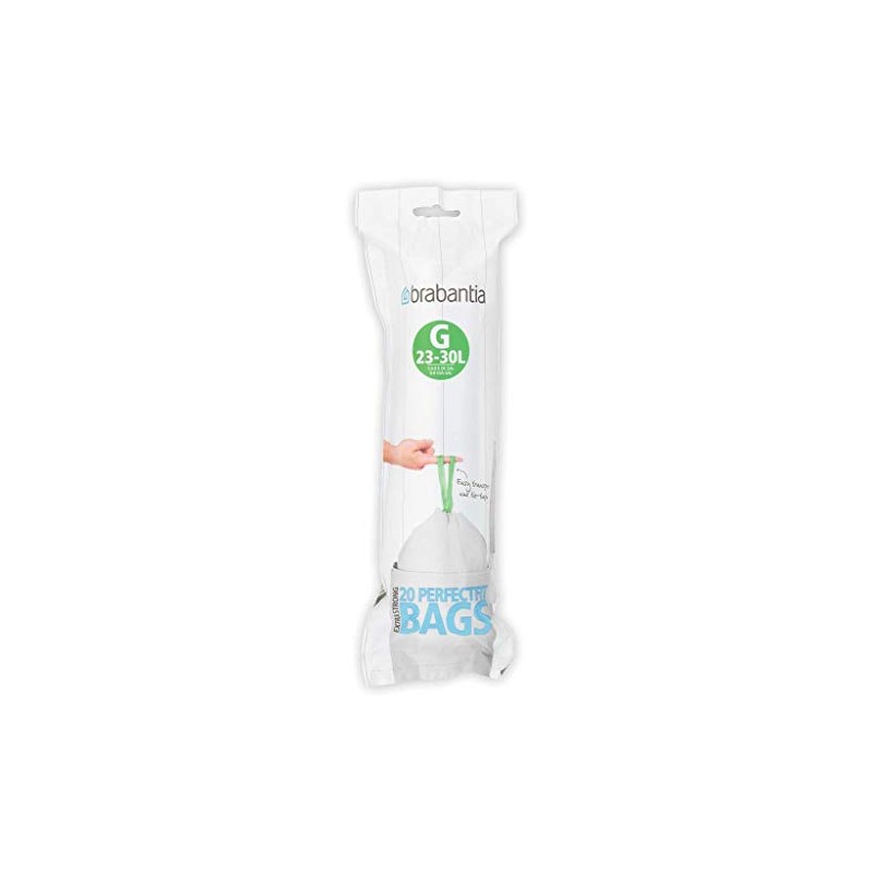 Brabantia 246265 - Bolsas de Basura, 30 l, tipo G,