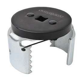 STRAIGHT Oil Filter Wrench, Adjustable Strong Type, 2.5 - 3.1 inches (64 - 80 mm), 0.4 - 24.4 inches (12 - 626 mm)