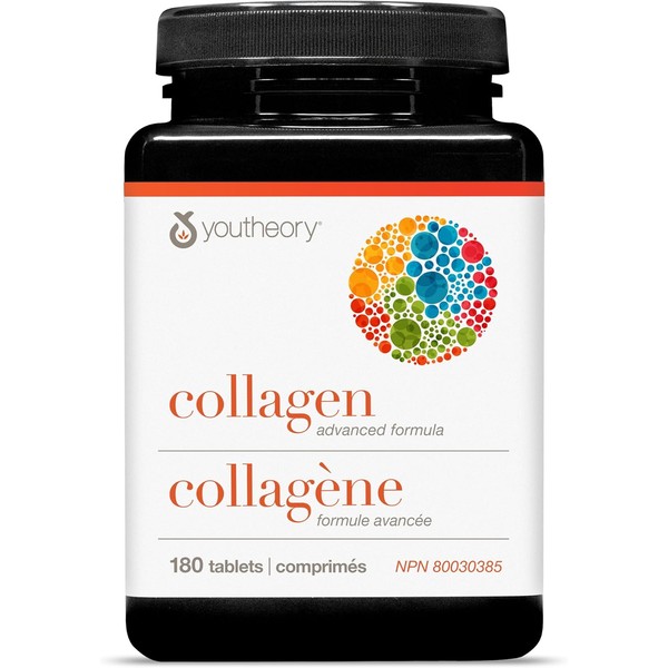 Youtheory Collagen Advanced Formula with Vitamin C, Hydrolyzed Formula for