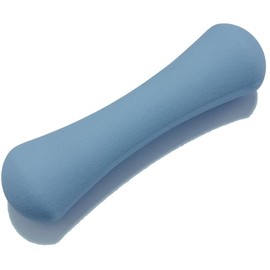 BTBAI 1x Weights Dumbbells Set Women - Born Shaped Neoprene Hand Weights for Women and Men - Ideal for Home Gym Fitness Weight Training Pilates 1kg 2.2 Pound Dumbbell Color Water Blue s1a