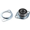 Neeseelily 3/4" Pressed Steel Flange Bearing Two Bolt Mounted SBPFL204-12